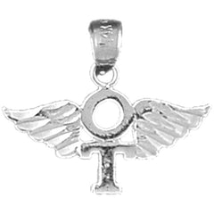 14K or 18K Gold O.T. Occupational Therapist Pendant