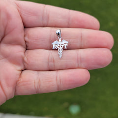 14K oder 18K Gold RT Anhänger