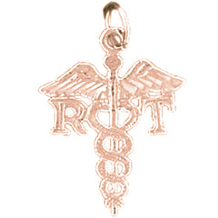 14K or 18K Gold R.T. Pendant