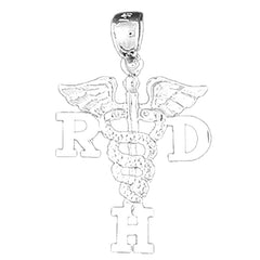 14K or 18K Gold R.D.H. Pendant