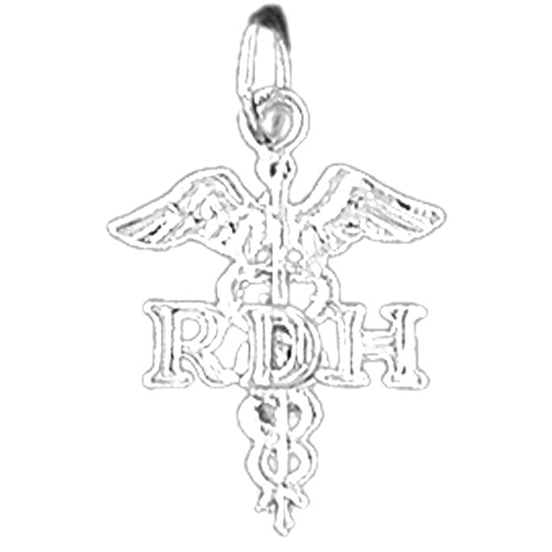 14K or 18K Gold R.H. Pendant