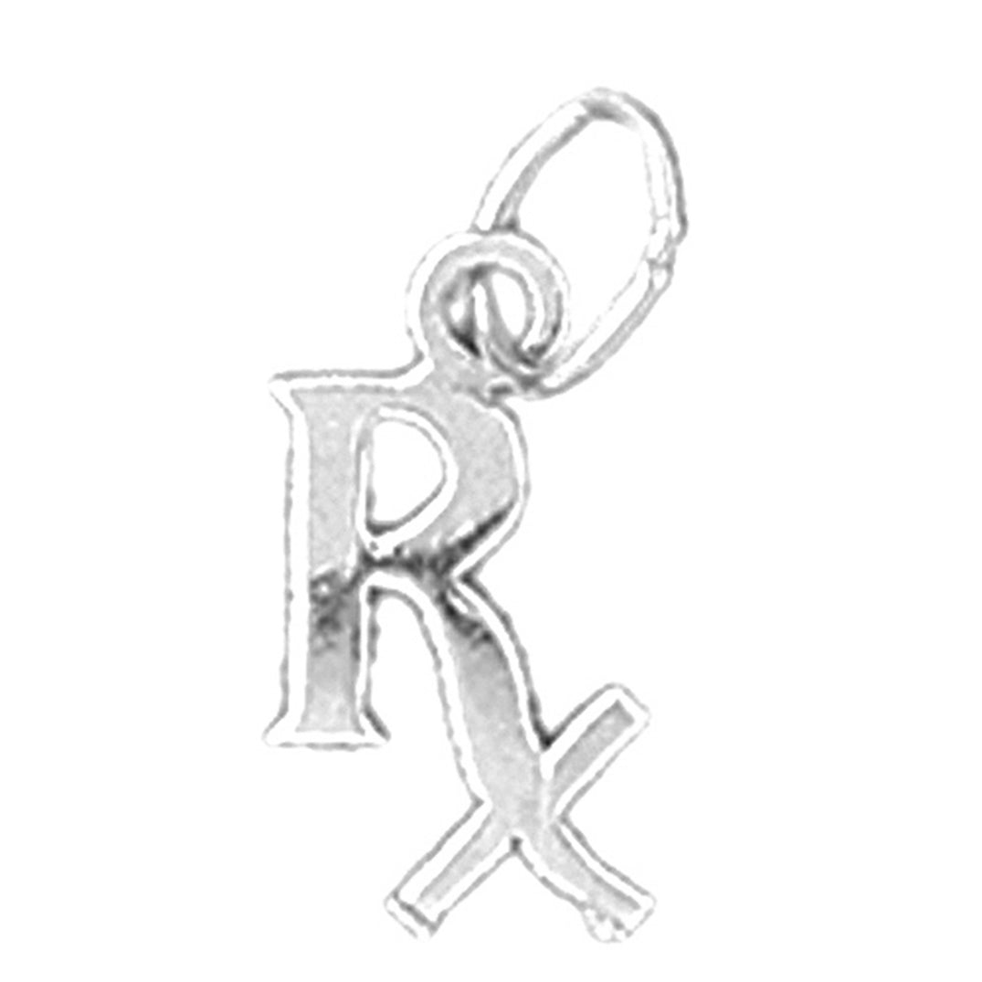 14K or 18K Gold Rx Mixing Bowl Pendant