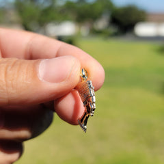 14K or 18K Gold Nefertiti Pendant