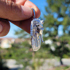 Colgante Rey Tut de oro de 10K, 14K o 18K