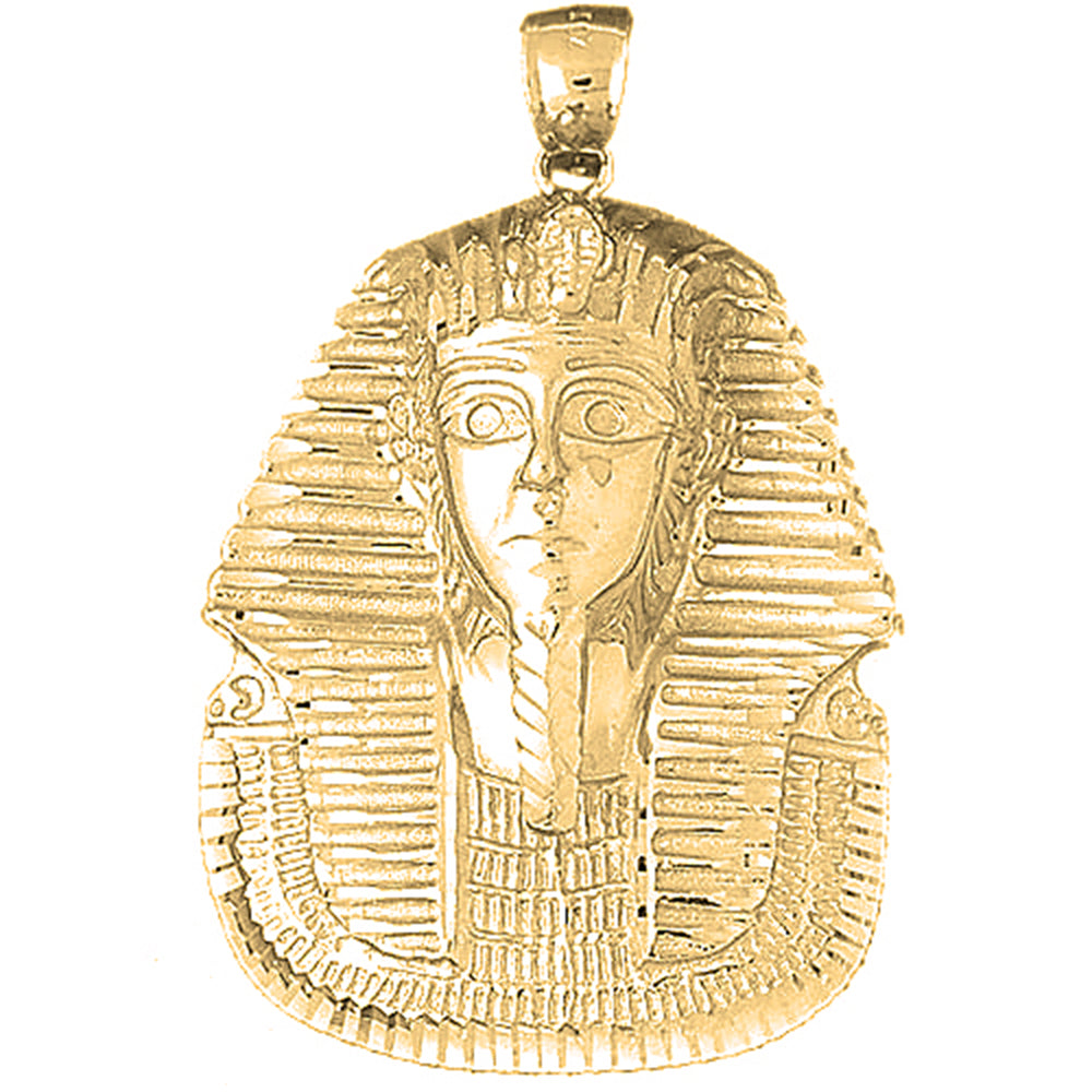 10K, 14K or 18K Gold King Tut Pendant