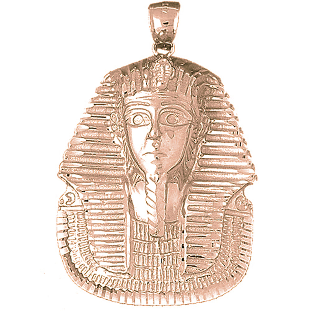 10K, 14K or 18K Gold King Tut Pendant