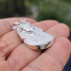 Colgante Rey Tut de oro de 10K, 14K o 18K