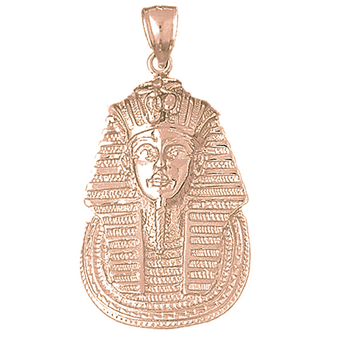 10K, 14K or 18K Gold King Tut Pendant