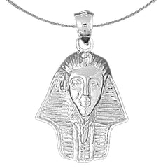 10K, 14K or 18K Gold King Tut Pendant