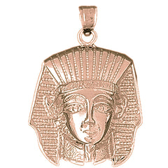 10K, 14K or 18K Gold King Tut Pendant