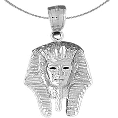 Colgante Rey Tut de oro de 10K, 14K o 18K