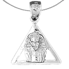 Colgante Rey Tut de Oro de 14K o 18K