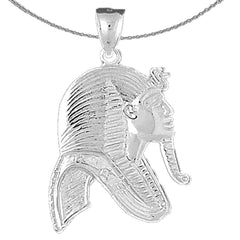 Colgante Rey Tut de oro de 10K, 14K o 18K