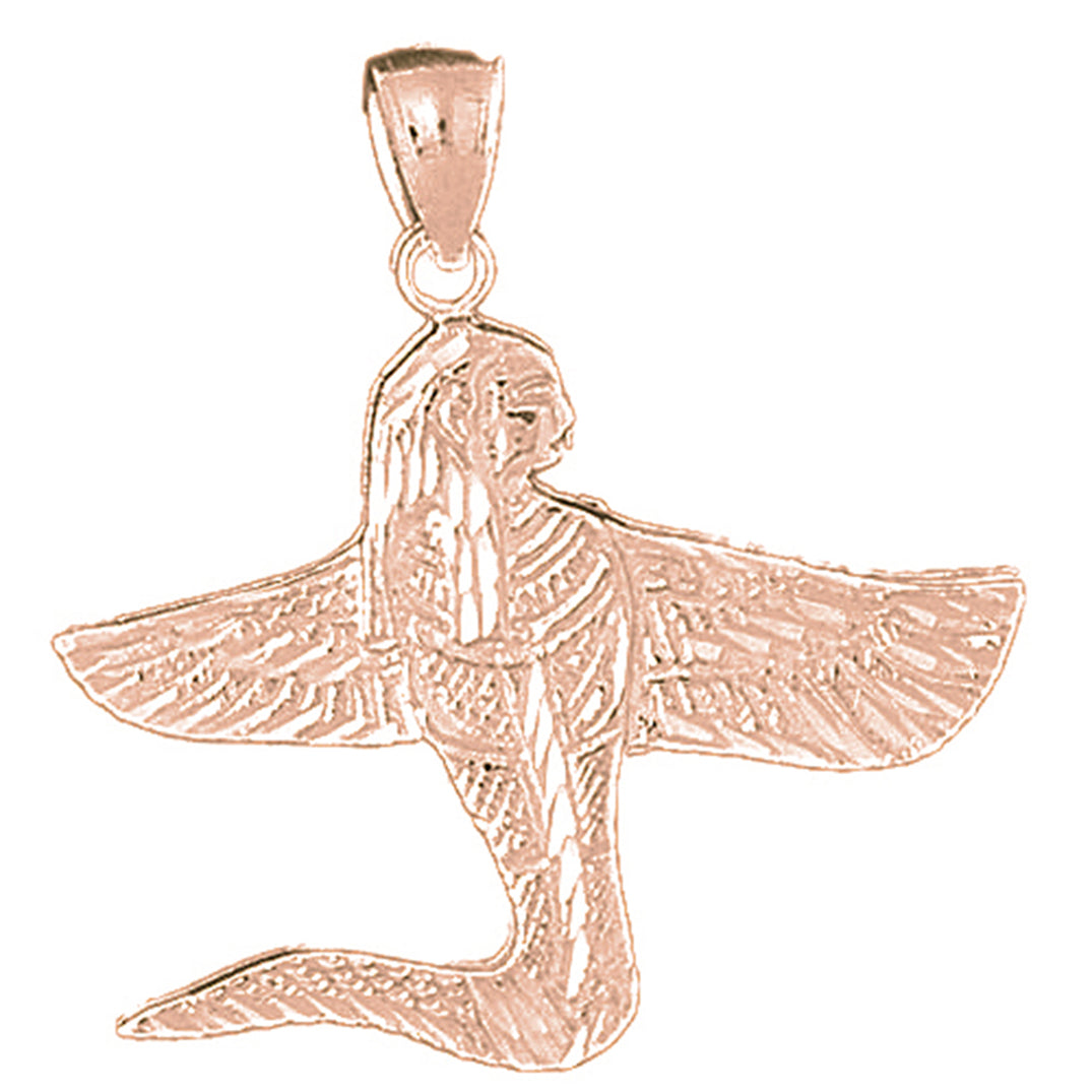 10K, 14K or 18K Gold Sphinx Pendant