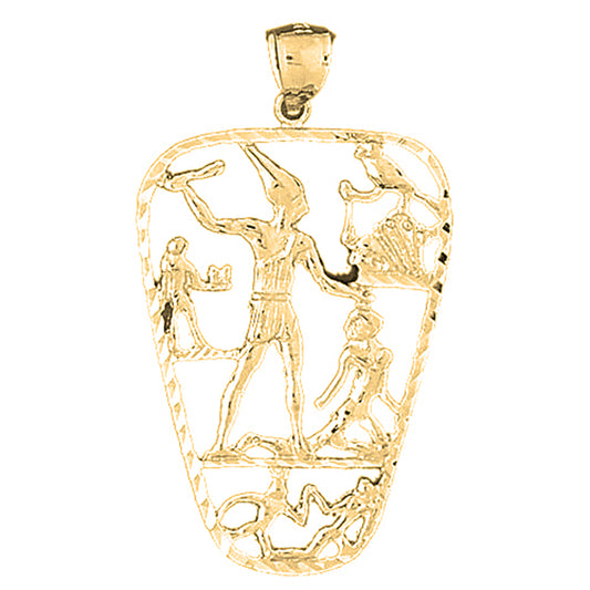10K, 14K or 18K Gold Egyptian Pendant
