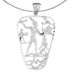 Ägyptischer Anhänger aus 10 Karat, 14 Karat oder 18 Karat Gold