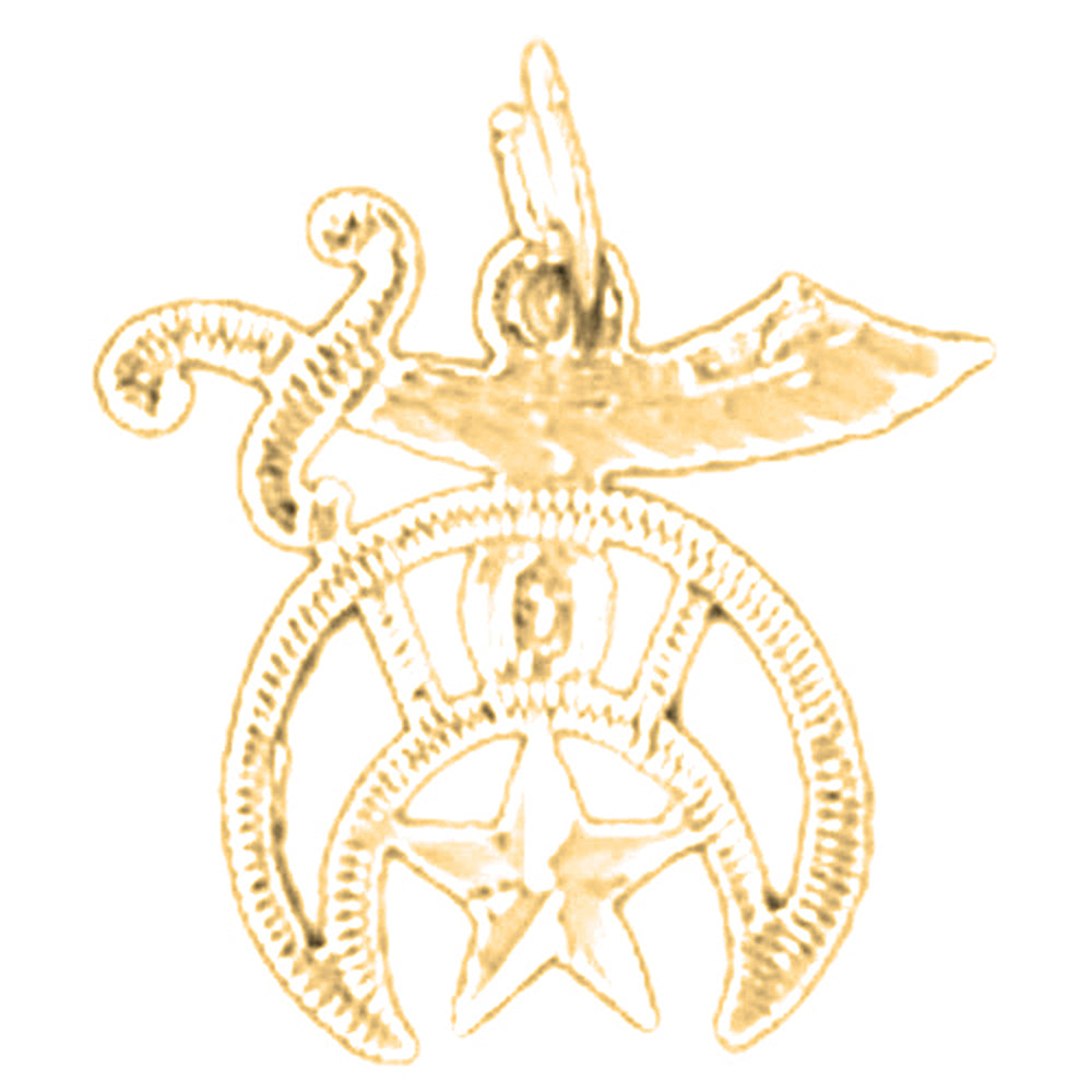 14K or 18K Gold Sword Pendant