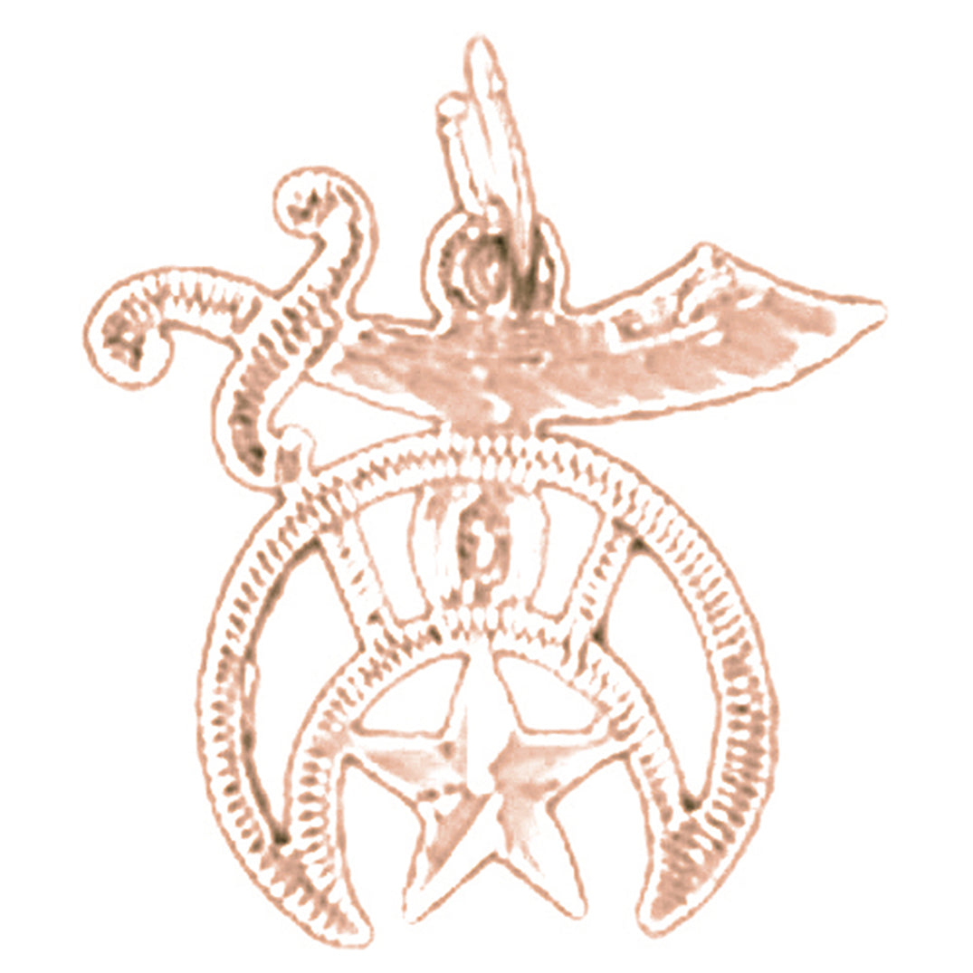 14K or 18K Gold Sword Pendant