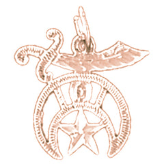 14K or 18K Gold Sword Pendant