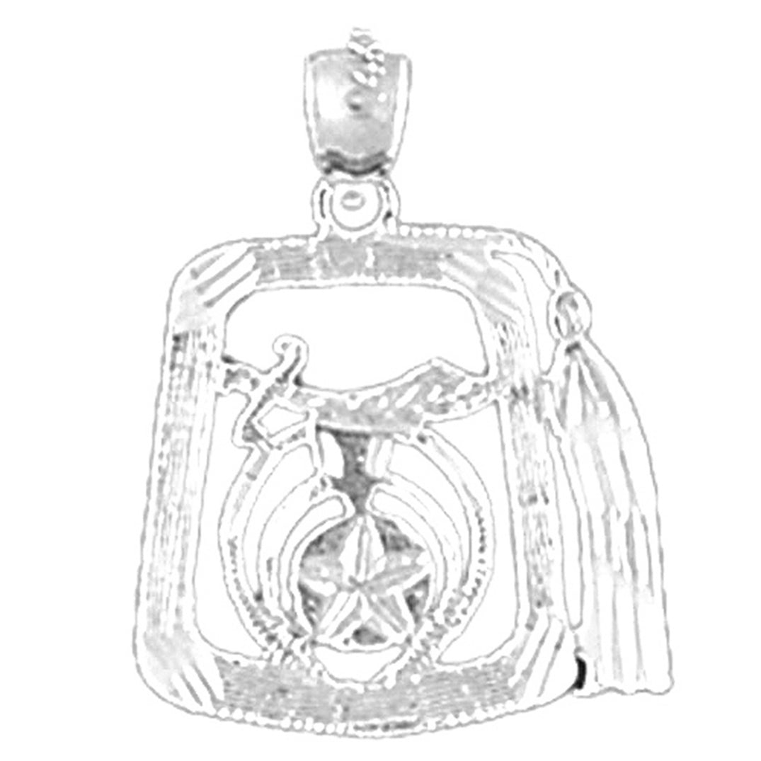 14K or 18K Gold Sword Pendant