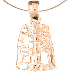 14K oder 18K Gold St. Croix Sugar Mills Anhänger