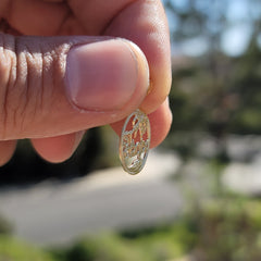 14K or 18K Gold St. Croix Pendant