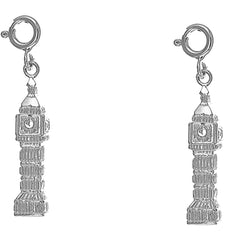 14K or 18K Gold 29mm Big Ben Earrings