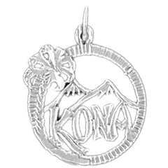 14K or 18K Gold Hawaiian Kona Pendant
