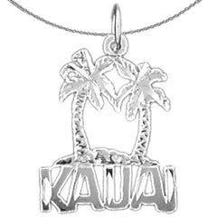 14K or 18K Gold Kauai Pendant