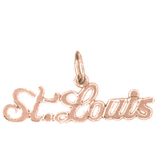 14K or 18K Gold St. Louis Pendant