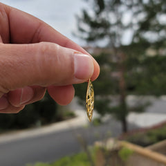 10K, 14K or 18K Gold Guam Pendant