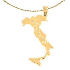 14K or 18K Gold Mexico Pendant