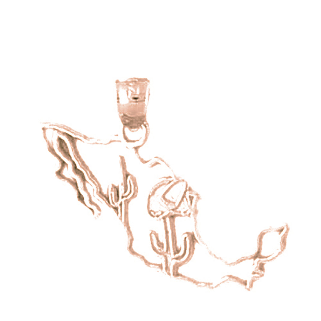 14K or 18K Gold Italy Pendant