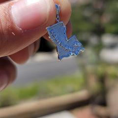 14K or 18K Gold Louisiana Pendant