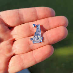 10K, 14K or 18K Gold New Hampshire Pendant