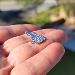 10K, 14K or 18K Gold New Hampshire Pendant