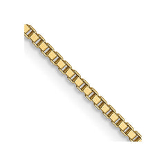 10K Yellow Gold 1mm Box Chain