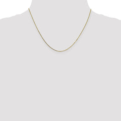 10K Yellow Gold .7mm Box Chain