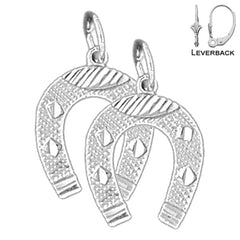 14K or 18K Gold Horseshoe Earrings