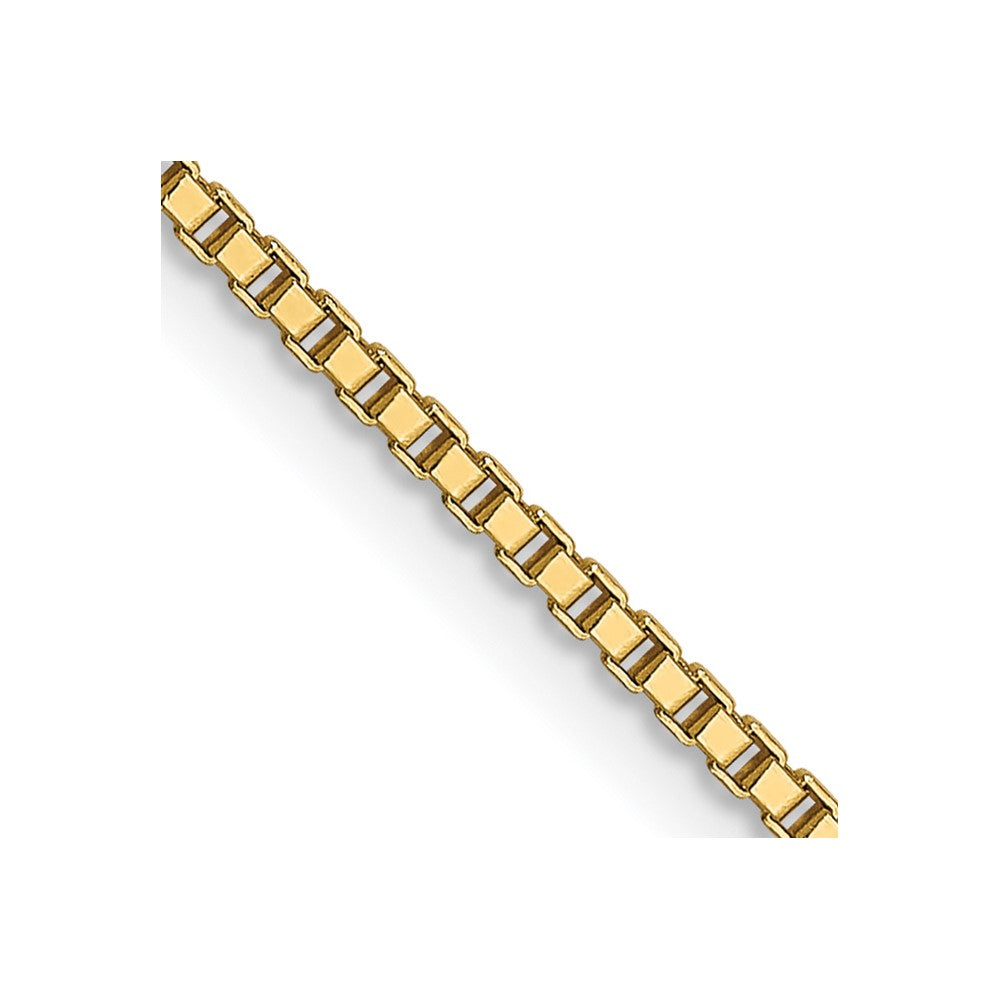 14K Yellow Gold 1mm Box Chain