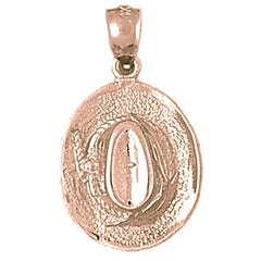10K, 14K or 18K Gold 3D Cowboy Hat Pendant