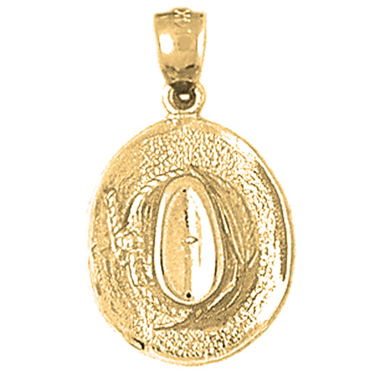 10K, 14K or 18K Gold 3D Cowboy Hat Pendant