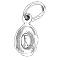 14K or 18K Gold 3D Cowboy Hat Pendant