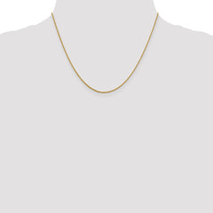 10K Yellow Gold 1.2mm Loose Rope Chain
