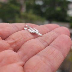 Colgante Cactus de Oro de 14K o 18K