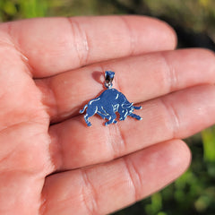 14K oder 18K Gold Bulle, Stierkampf Anhänger