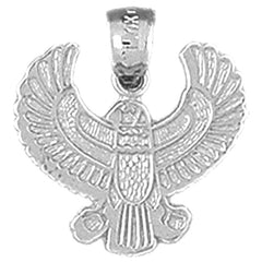 14K or 18K Gold Indian Eagle Pendant