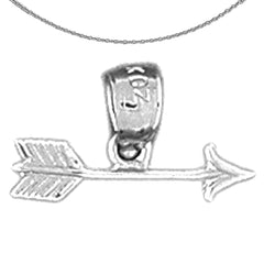 Colgante de hacha de oro de 14 quilates o 18 quilates