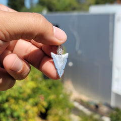 10K, 14K or 18K Gold Arrowhead Pendant