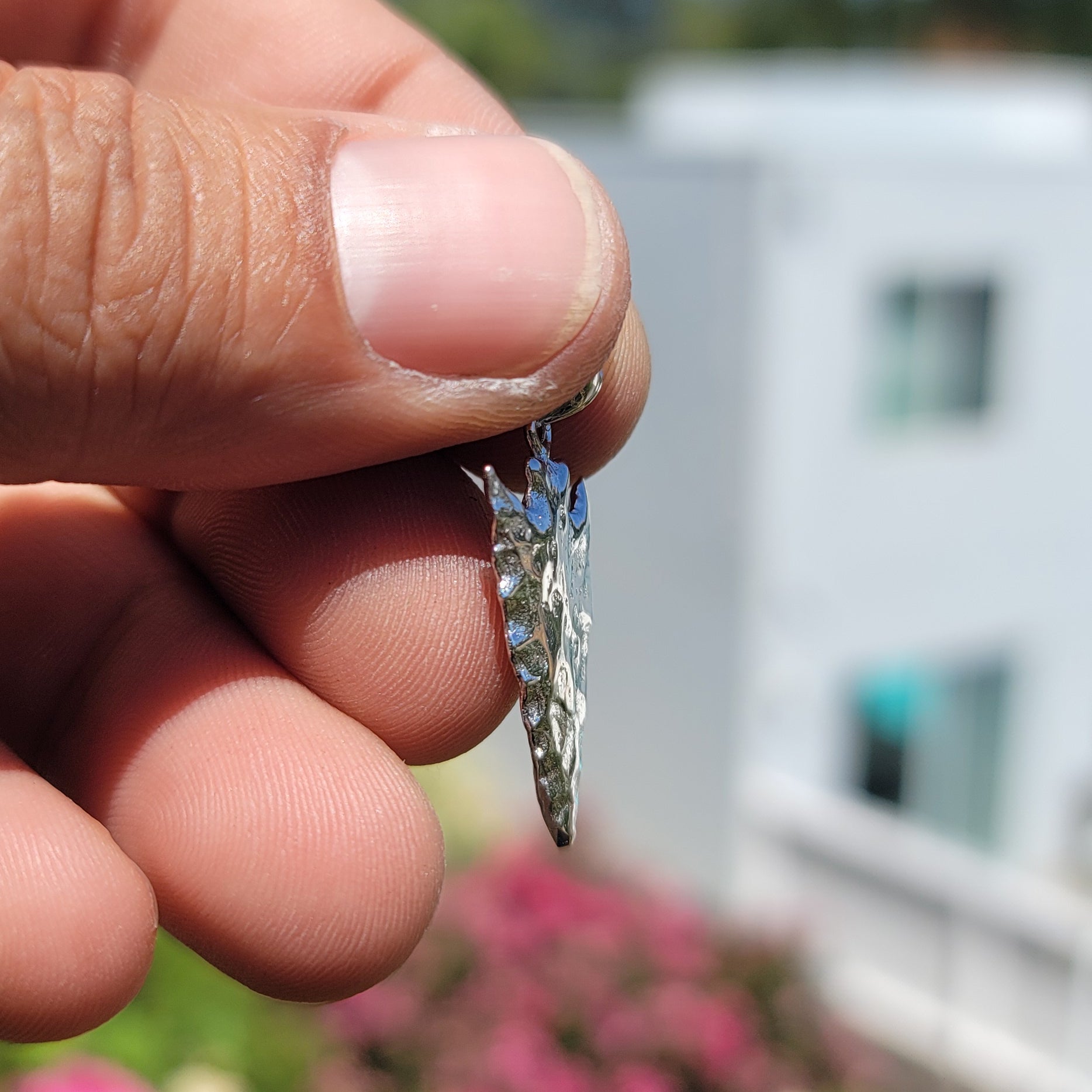 10K, 14K or 18K Gold Arrowhead Pendant